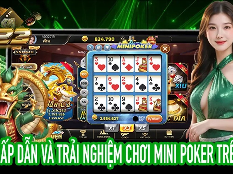 Bàn chơi Baccarat tại 97win
